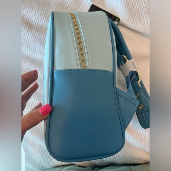 Loungefly Disney Exclusive Little Mermaid Stained Glass Mini Backpack Bag NWT main image 7